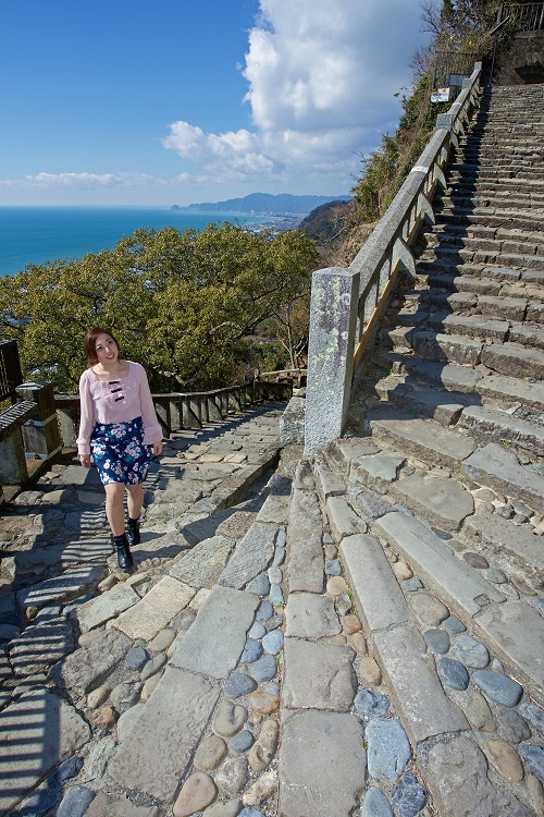 久能山東照宮石段 久能山東照宮石段